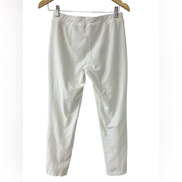 Eileen Fisher White Tapered Leggings Size XXS - Picture 2 of 8